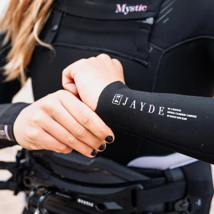 2025 Mystic Dames Jayde 4/3mm Voorkant Dubele Ritssluiting Wetsuit 35000.230013 - Black
